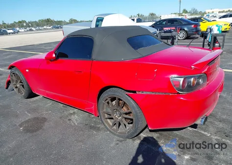 2001 Honda S2000 from USA, damaged, VIN JHMAP11431T000371